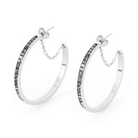 Orecchini Brosway Donna Ear Tring in Acciaio Zircone BER28 - BER28